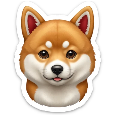 un chien très japonais sticker