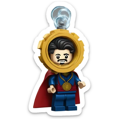 Doctor strange lego sticker