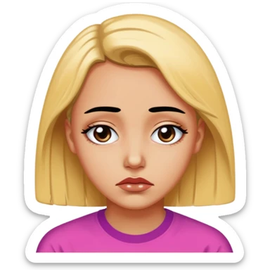 sad eyes , pop , 90s , y2k sticker