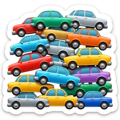 create an emoji to represent traffic sticker