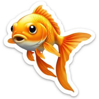 Goldfish sticker