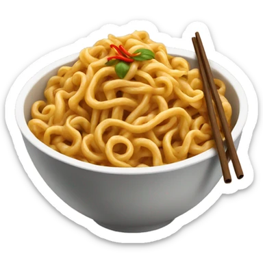 Spicy noodles sticker
