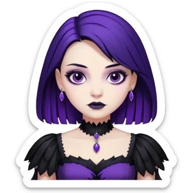 Raven Queen ever after high sticker