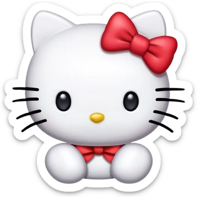 Normal hello kitty sticker