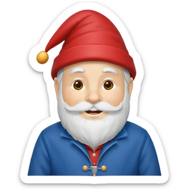 Garden gnome sticker