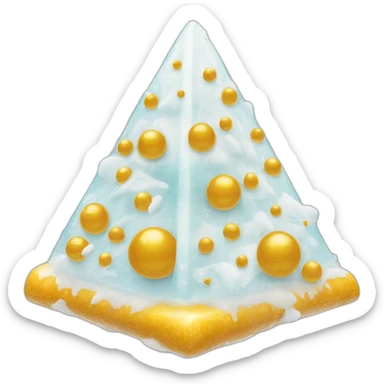 Pyramide lèche des boules de glaces sticker