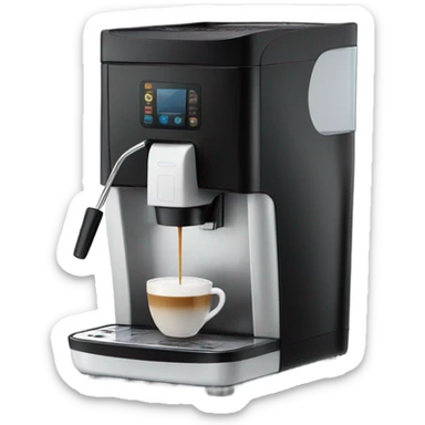 coffee machine mini sticker