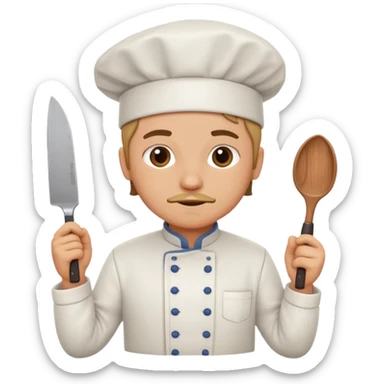 A chef cuisinier  sticker