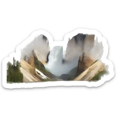 Yellowstone National Park sticker