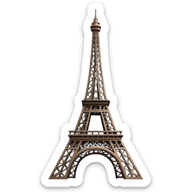 eiffel tower sticker