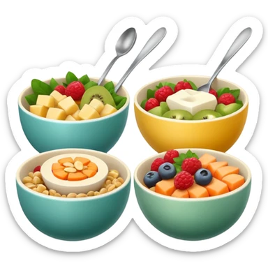 healthy bowls sticker