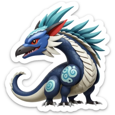  exotic Fakémon-Pokémon-Nargacuga-Silvally-Vernid-creature sticker