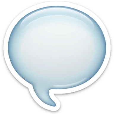 conversation bubble sticker