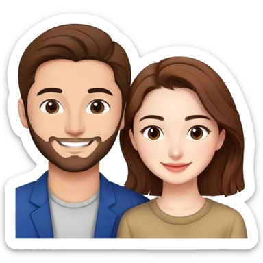 hania amir with boyfriend sticker