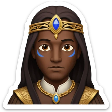 Amon lord of the mysteries sticker