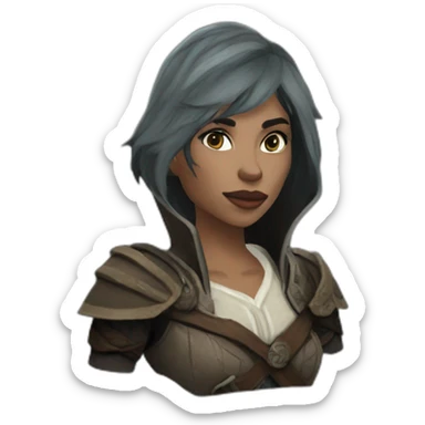 Skyrim serana sticker