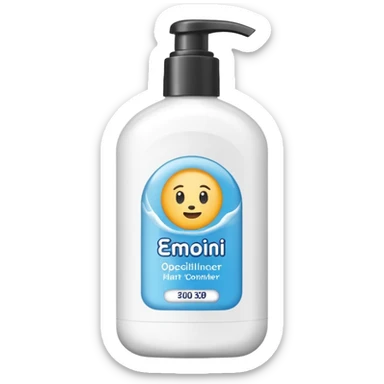 hair conditioner sticker