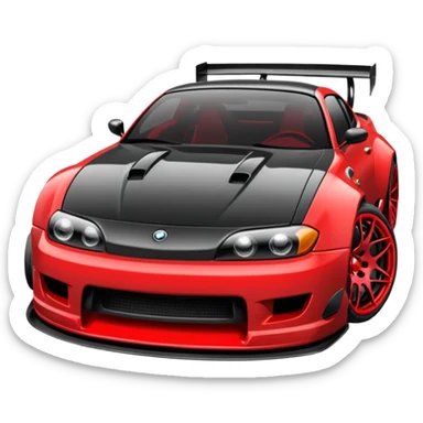 Drift car sticker