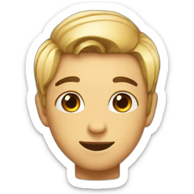 Shy flirting  sticker