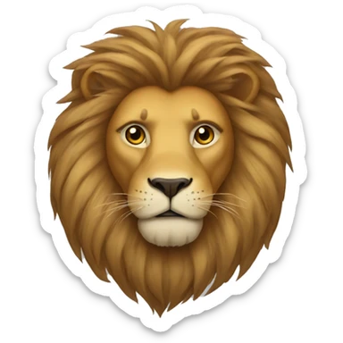 lion  sticker