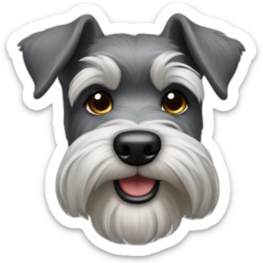Zwergschnauzer sticker