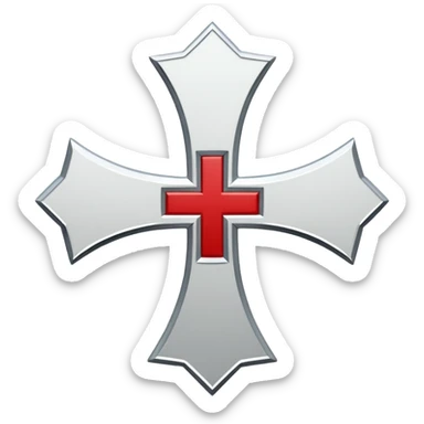 Lebanese Forces Cross sticker