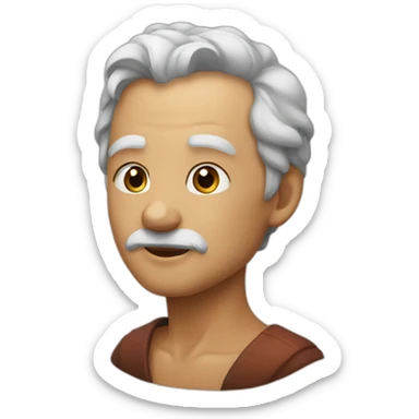 Nain Simplet sticker