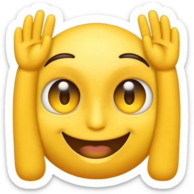 Create an emoji whit one eye J and other T  sticker