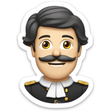 Dictateur allemand qui pleur sticker