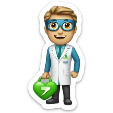 super hero pharmacy sticker