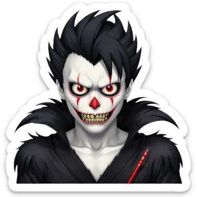 Ryuk from Death Note sticker