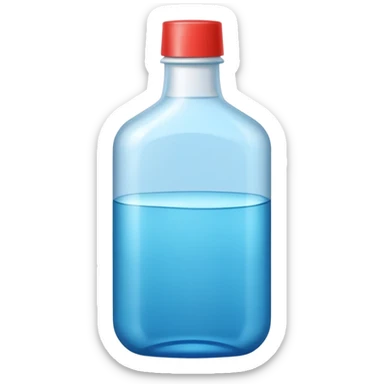 Mouthwash sticker