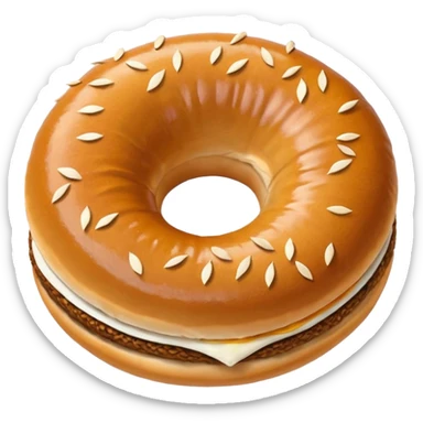 Dans eden güneş gözlüğü takan simit sticker