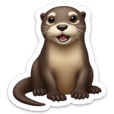 otters sticker