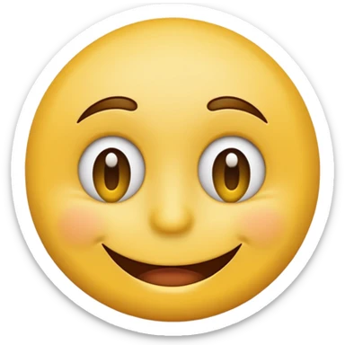 a happy and a sad spanish smiley sticker