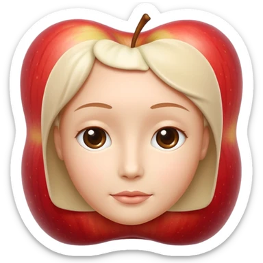 A premium expensive looking minimalist AI app icon in a clean Apple inspired design style. Showing human-like AI face, warm, calm and friendly, not robotic, not technical. Call Agent Color exactly #DDFF6B Soft human AI face with a listening, 
welcoming expression, minimal facial lines, calm eyes. sticker