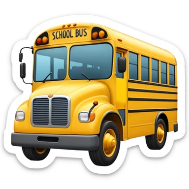 bus escolar sticker