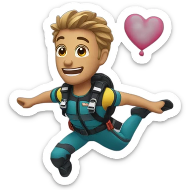 Love Dive sticker