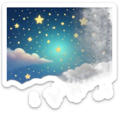 Sky full of stars sticker