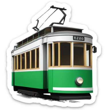 Lisbon tram sticker