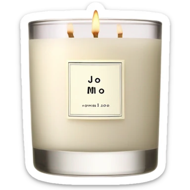 Jo malone candle  sticker