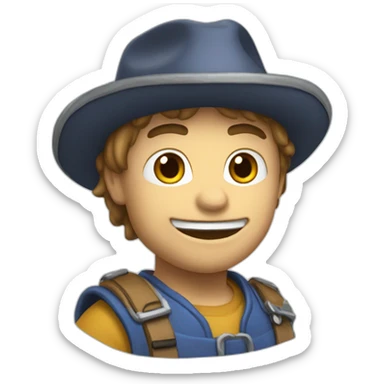 ecureuil jouant à la switch sticker