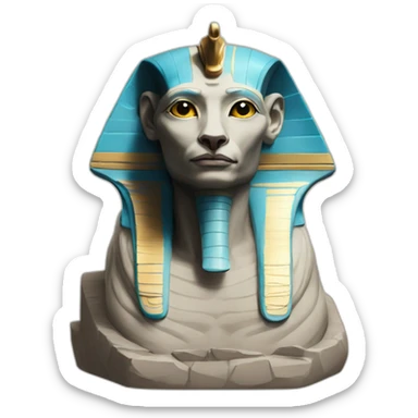 realist Sphinx sticker