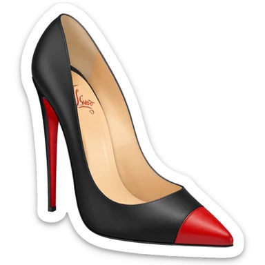Louboutin heel sticker
