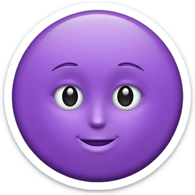 Rond violet normal sticker