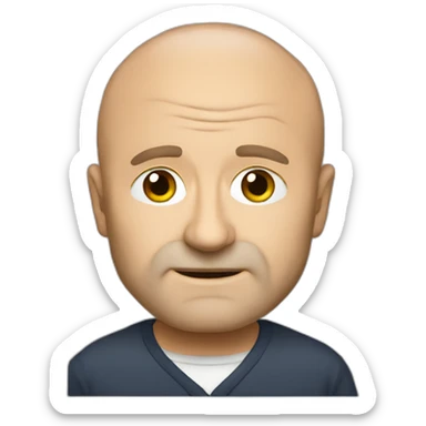 Phil Collins sticker