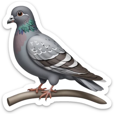 Pigeon sticker
