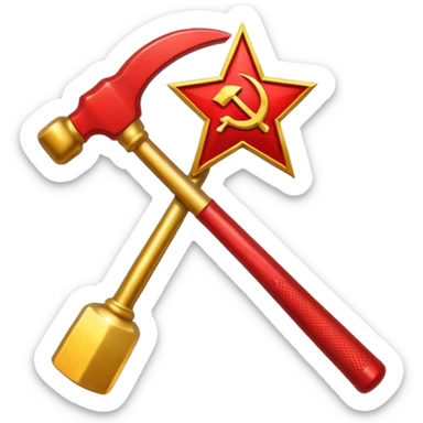 Hammer und sichel sticker