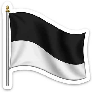 Prussia flag during Napoleonic war sticker