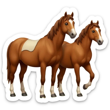 horses sticker
